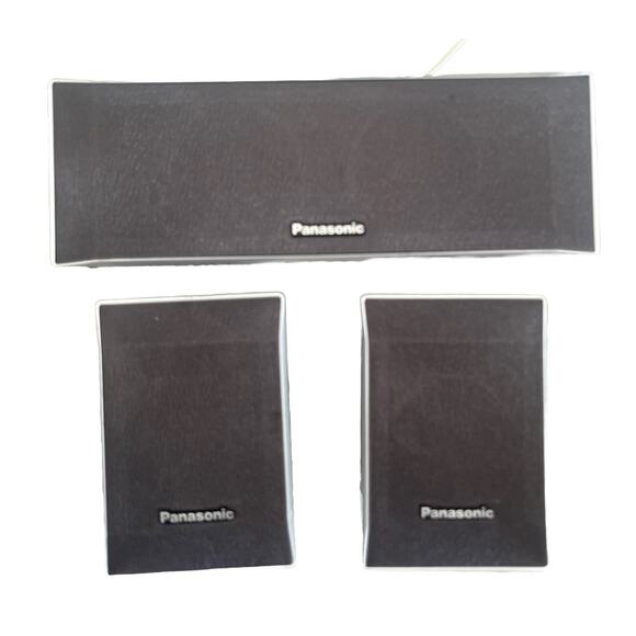 Panasonic SB-PC740 Center Speaker & 2 SB-FS741 Front Speakers Surround Theater - Picture 1 of 4